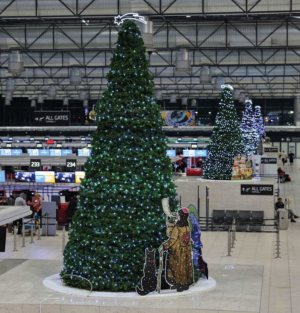 Vánoce na letišti