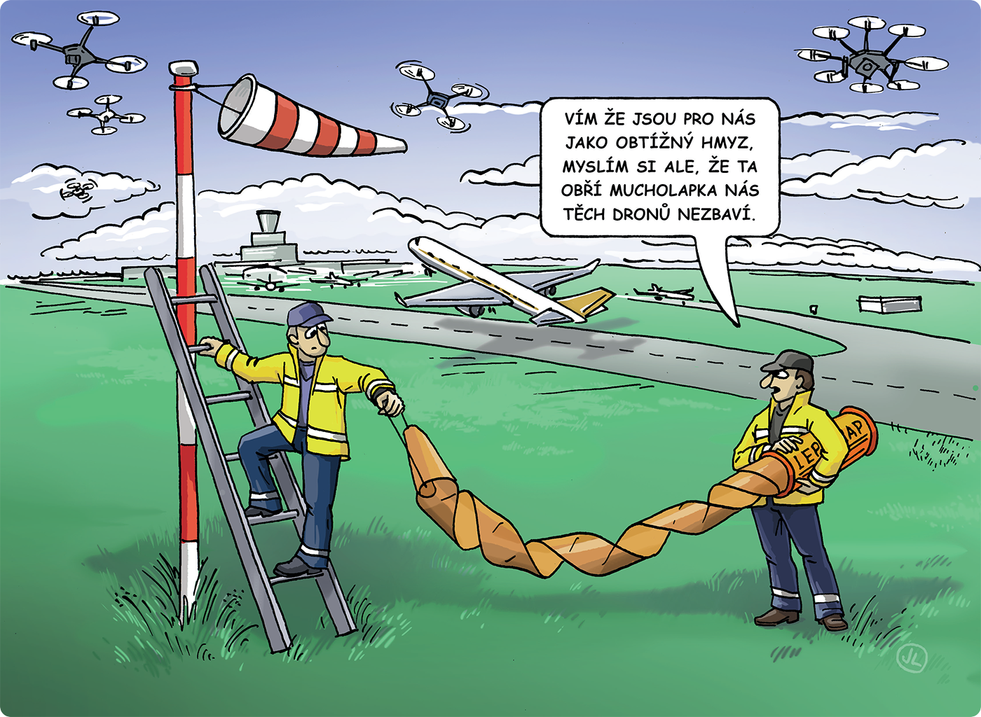 Komiks drony č.1