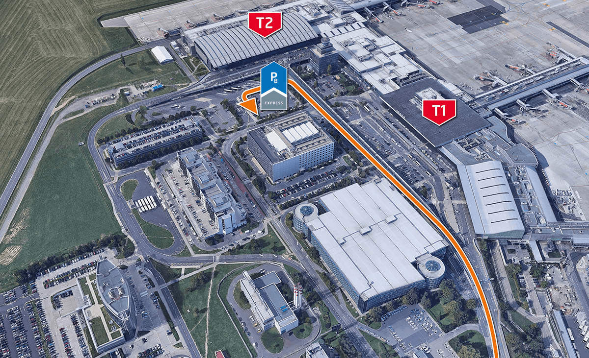 mapa navigace PB EXPRESS