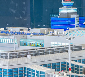 Lego model letiště